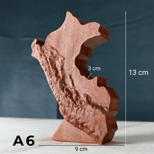 ESCULTURA TOPOGRÁFICA DEL PERÚ - Imagen 3