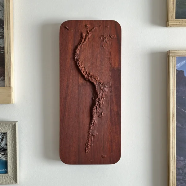 Escultura Topográfica de la Cordillera de los Andes