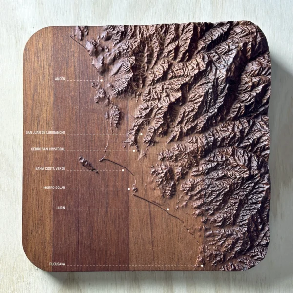 Escultura Topográfica Ciudad